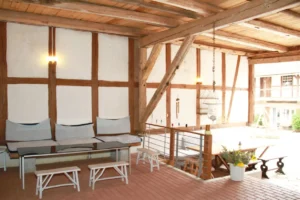 Überdachte Terrasse